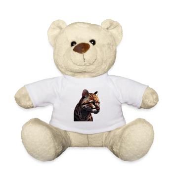 just a boy girl who loves Ocelots Ocelot Ozelot - Teddy - Weiß - Vorne