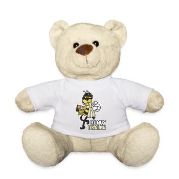 Honig Dealer Imker Honig Biene Imkerei Bienenzucht - Teddy - Weiß - Vorne