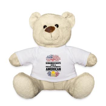 geboren rumänisch Rumänien amerikanisch USA - Teddy - Weiß - Vorne