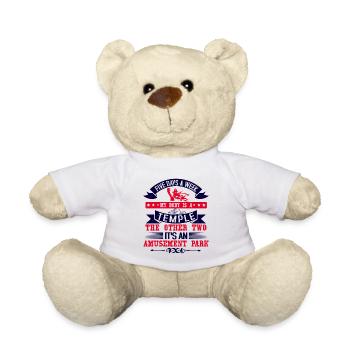 FÜNF TAGE DIE WOCHE TEMPEL DIE ANDEREN BEIDEN - Teddy - Weiß - Vorne