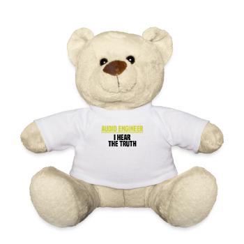 Ingénieur du son Ingénierie du son Musique - Nounours - blanc - Devant