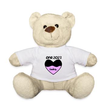 Opa 2023 loading - Opa werden - Opa Geschenk - Teddy - Weiß - Vorne