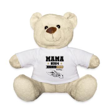 Mama Loading 2024 - Teddy - Weiß - Vorne