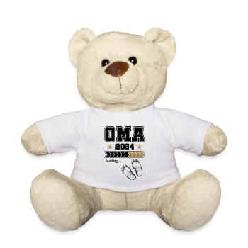 Werdende Oma 2024 Loading - Teddy - Weiß - Vorne