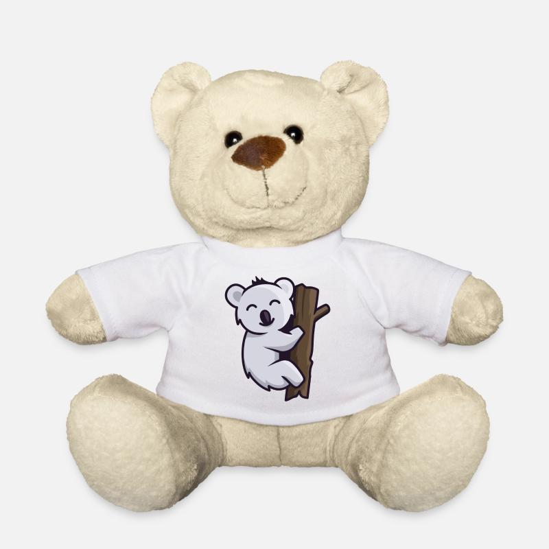 Joyeux koala ours koala - Nounours - blanc