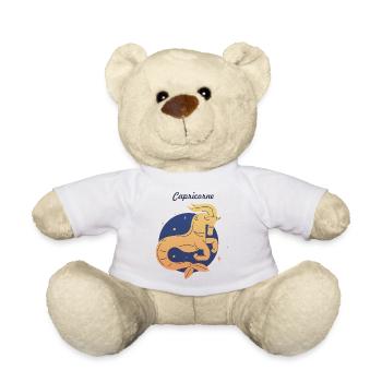 Capricorne - Nounours - blanc - Devant