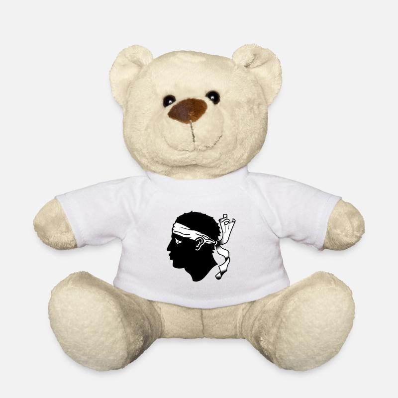 Es lebe Korsika - Teddy - Weiß