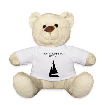 Always ready to set sail - Teddy - Weiß - Vorne