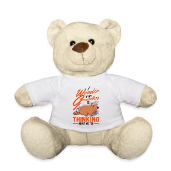 Marmot Groundhog Day Forest Marmot - Teddy Bear - white - Front