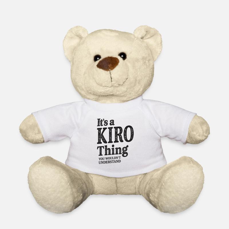 It's a Kiro Thing - Name Kiro - Teddy - Weiß