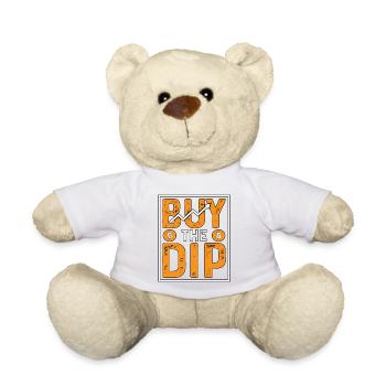 Buy The Dip Crypto - Teddy Bear - white - Front
