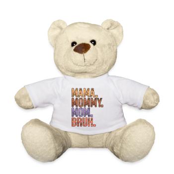 Mama Mama Mama Mama Bruh Muttertag - Teddy - Weiß - Vorne