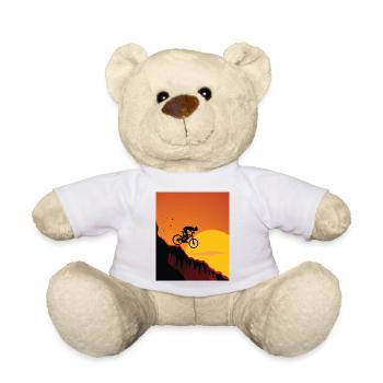 VTT, vélos, cyclisme - Nounours - blanc - Devant