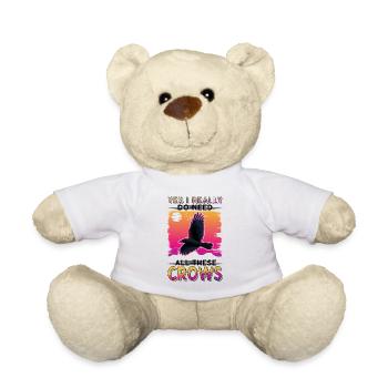 Corbeau Cadeau Corbeau Corbeau - Nounours - blanc - Devant