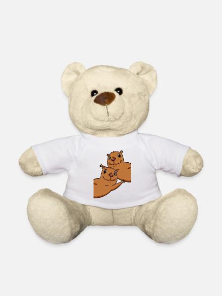 Capybara Wasserschwein - Nounours - blanc