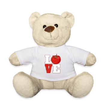 Amour Tomate Jardinage Potager Plantes - Nounours - blanc - Devant