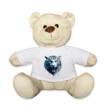 WILDES WHITE TIGER DESIGN - Teddy - Weiß - Vorne