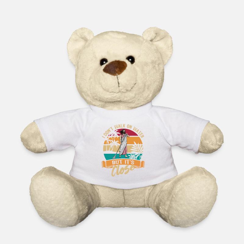 I don t walk on water but it s close - Jesus - SUP - Teddy - Weiß
