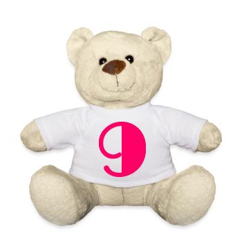 9. ALLES GUTE ZUM GEBURTSTAG. ALLES GUTE ZUM GEBURTSTAG! - Teddy - Weiß - Vorne