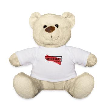 L’agitation et le cœur se mettront à part - Motivationnel - Nounours - blanc - Devant