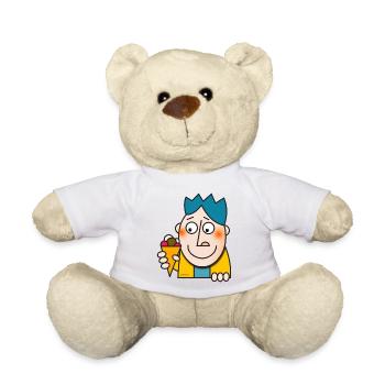 "Eiscreme" - Teddy - Weiß - Vorne