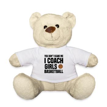 Sports des joueurs de basket-ball - Nounours - blanc - Devant