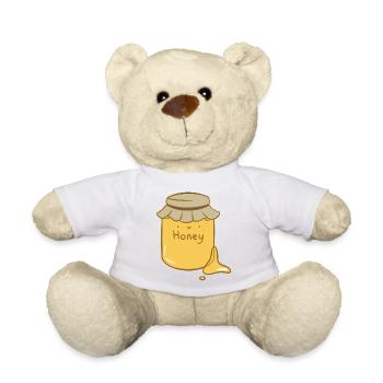 Miel sucré - Nounours - blanc - Devant