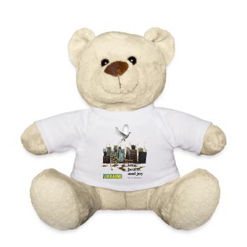 Ukraine Krieg - Teddy - Weiß - Vorne