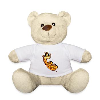 Giraffe Safari - Teddy Bear - white - Front