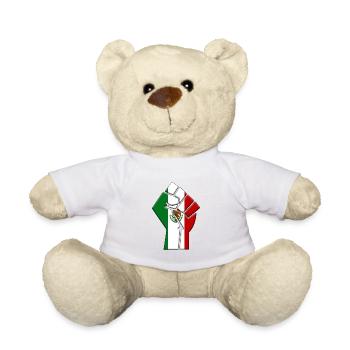 Mexiko-Flagge Mexikanischer Landstolz Einheimische Abstammung - Teddy - Weiß - Vorne