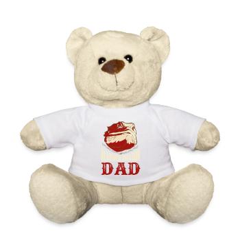 Bearded Dragon Dad Lizard Lover Reptile - Nounours - blanc - Devant