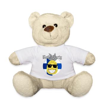 Jetzt lasst uns feiern - Teddy - Weiß - Vorne