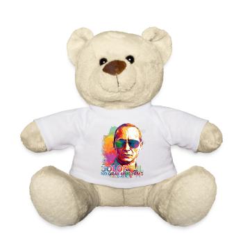 Colorful Resistance #Pu - Teddy - Weiß - Vorne