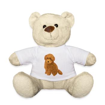 Adorable little dog - Teddy Bear - white - Front