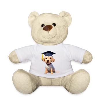Bachelor Labrador Study Dogs Graduation - Nounours - blanc - Devant