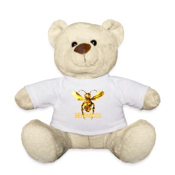 Bienenboss Imker Honig Dealer Bienenzüchter Bienen - Teddy - Weiß - Vorne