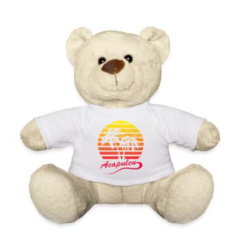 Acapulcu - Teddy Bear - white - Front