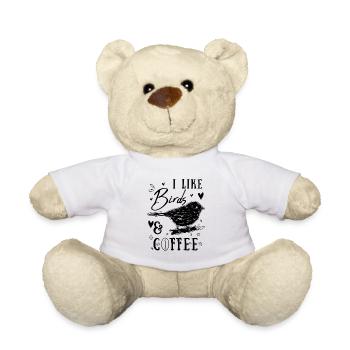 Bird Watching Bird Watcher Bird Lover Bird Nerd - Teddy Bear - white - Front
