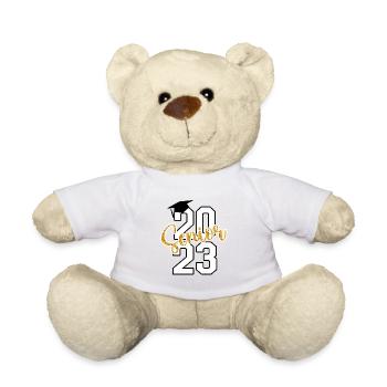 Senior 2023 Class Of 2023 Graduate Graduation - Teddy Bear - white - Front