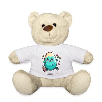Easter Adventure - Teddy Bear - white - Front