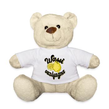 Wassi ouzifagna - Nounours - blanc - Devant