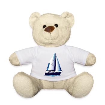 Sailor Sailing Sailing Sailing Ship Voilier Voilier - Nounours - blanc - Devant
