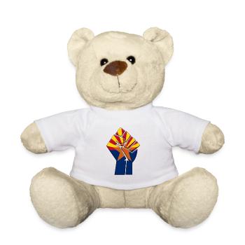 État de l’Arizona Flag Pride Native Family Home - Nounours - blanc - Devant