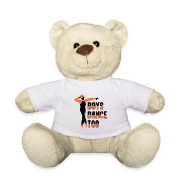 Danseur de claquettes Chaussures de danse à claquettes Instructeur de danse à claquettes - Nounours - blanc - Devant