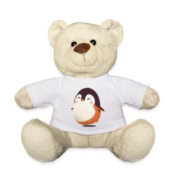 Pinguin - Teddy - Weiß - Vorne