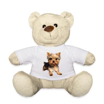 Hundewelpe Hund Yorkshire Terrier Hundehalter - Teddy - Weiß - Vorne