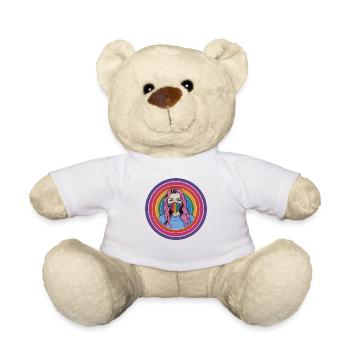 Lesben Gay Pride Bisexuell - Teddy - Weiß - Vorne
