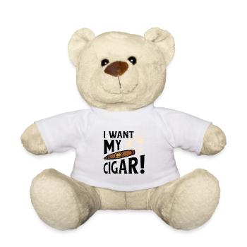 Fumeurs de cigares Fumeurs de cigares - Nounours - blanc - Devant