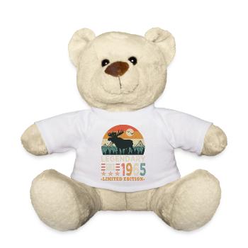 1965 legendary anniversaire Né en 1965 - Nounours - blanc - Devant