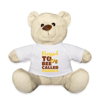 Proud to be called mom bees pun - Teddy Bear - white - Front